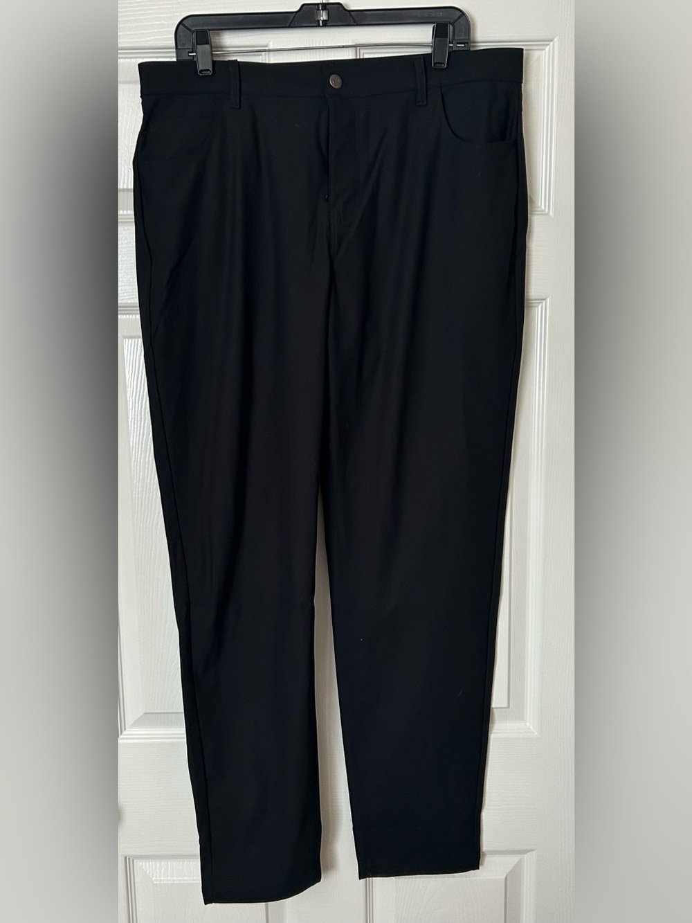 Fabletics The Only Pant Men's 36x34 Black Golf Pants Performance Stretch